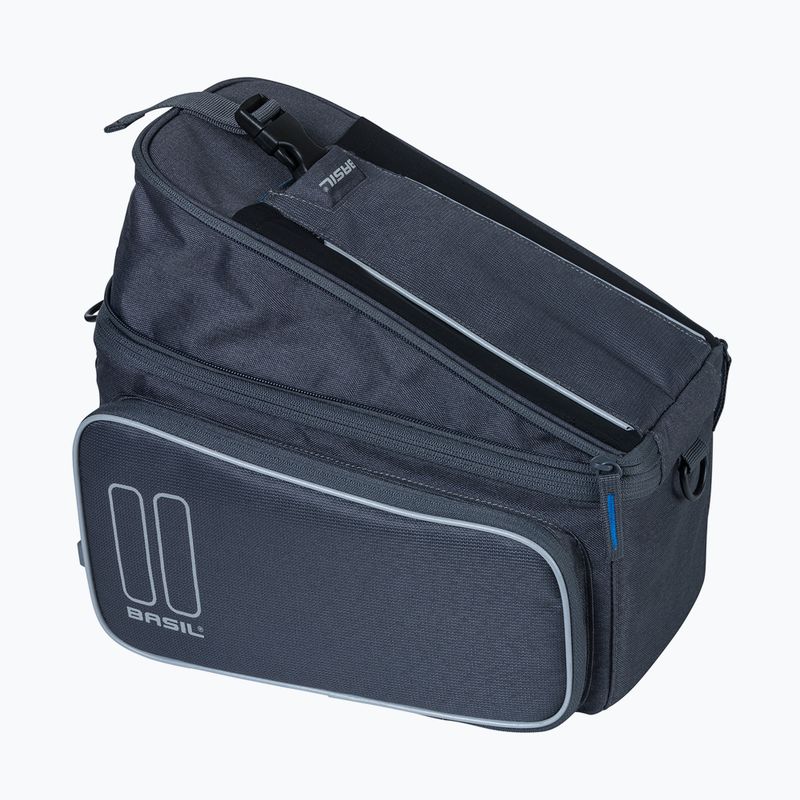 Dviračio bagažinės krepšys Basil Sport Design Trunkbag MIK 15 l graphite 4