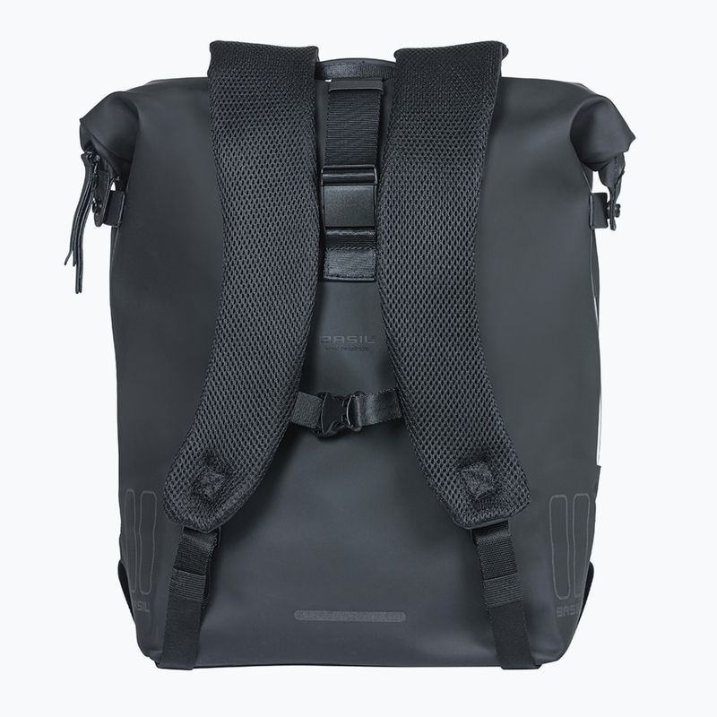Dviračio kuprinė ant bagažinės Basil Soho Nordlicht 17 l black 6