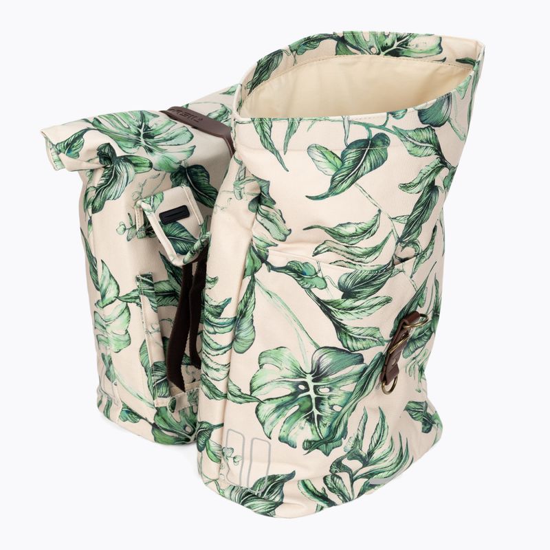 Basil Ever-Green Dvigubas dviračių krepšys 32 l sandshell beige 6