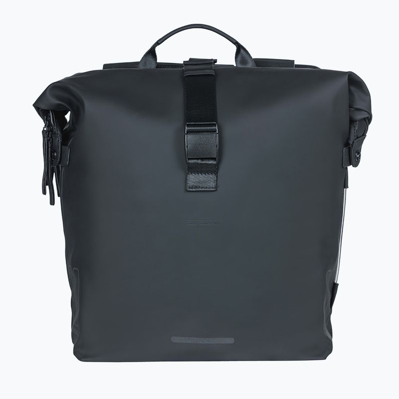 Dviračio krepšys Basil Soho Nordlicht Double Bag MIK 41 l black