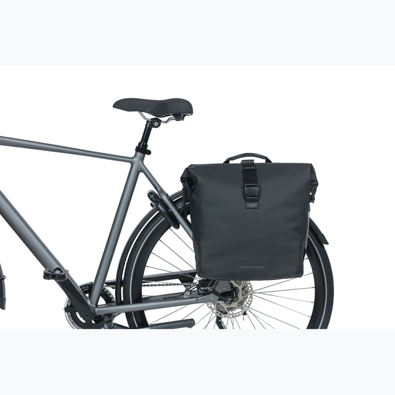 Dviračio krepšys Basil Soho Nordlicht Double Bag MIK 41 l black 6