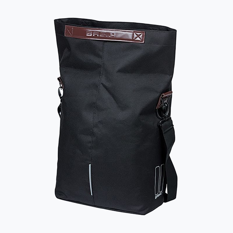 Dviračio krepšys bagažinei Basil City Shopper MIK Hooks 16 l black 5