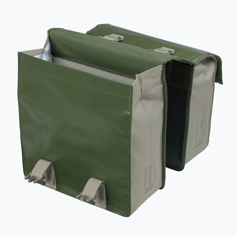 Dviračio krepšys Basil Urban Load Double Bag 53 l green/sand 5