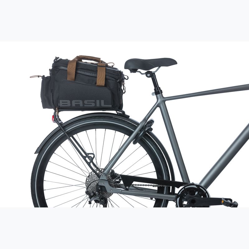Dviračio bagažinės krepšys Basil Miles Trunkbag XL Pro 9-36 l black slate 9