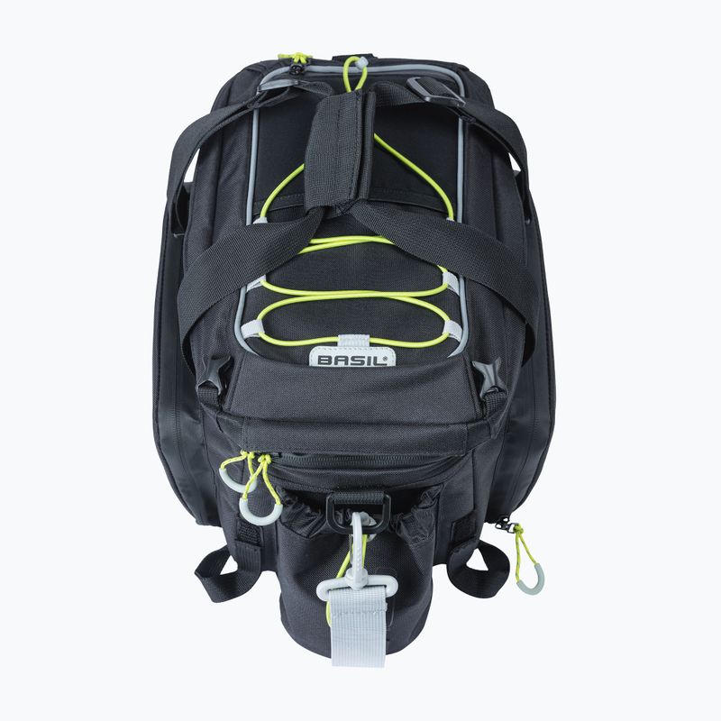 Dviračio bagažinės krepšys Basil Miles Trunk XL Pro 36 l black/lime 3