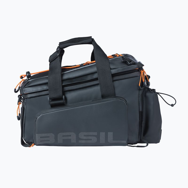 Dviračio bagažinės krepšys Basil Miles Tarpaulin XL Pro 9-36 l black/orange 2