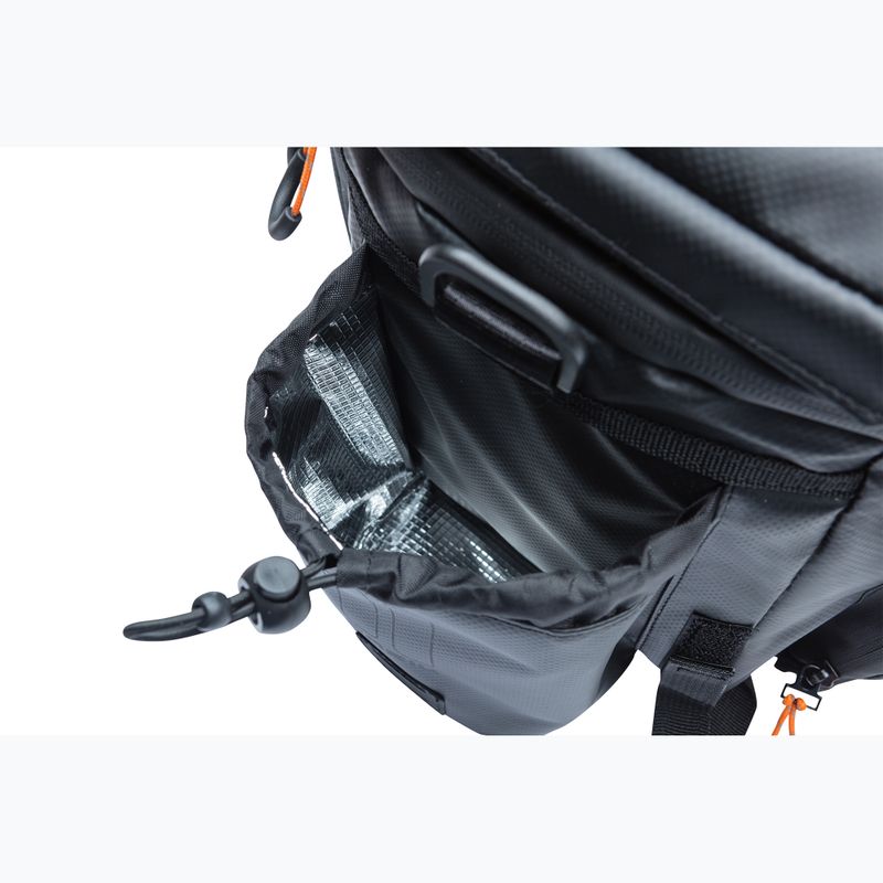 Dviračio bagažinės krepšys Basil Miles Tarpaulin XL Pro 9-36 l black/orange 4