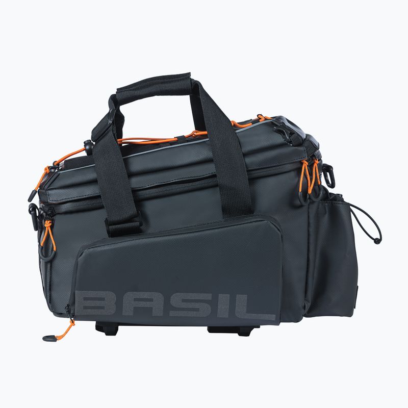 Dviračio bagažinės krepšys Basil Miles Tarpaulin XL Pro MIK 9-36 l black/orange 2