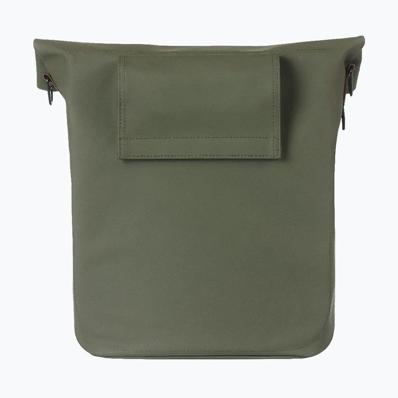 Dviračio bagažinės krepšys Basil City Shopper Vegan Leather 16 l moss green 4