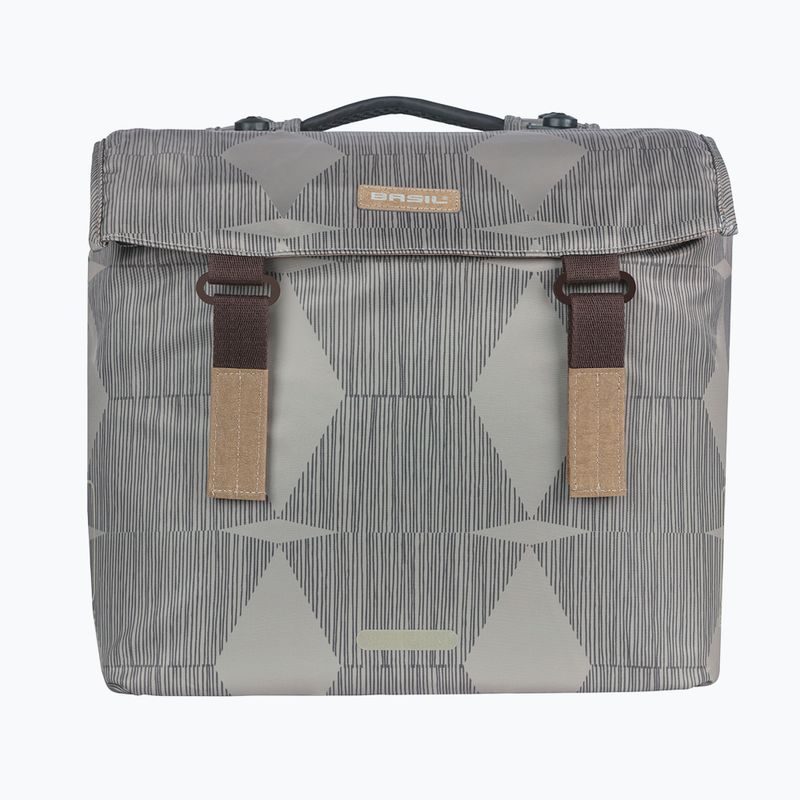 Dviračio krepšys Basil Elegance Double Bag MIK 40-49 l chateau taupe