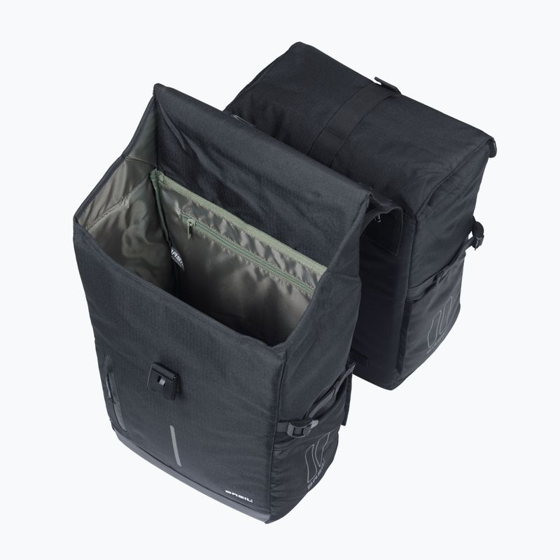 Dviračio krepšys Basil Move Double Bag 30 l black 5