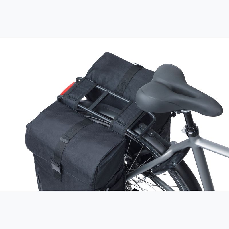 Dviračio krepšys Basil Move Double Bag 30 l black 7