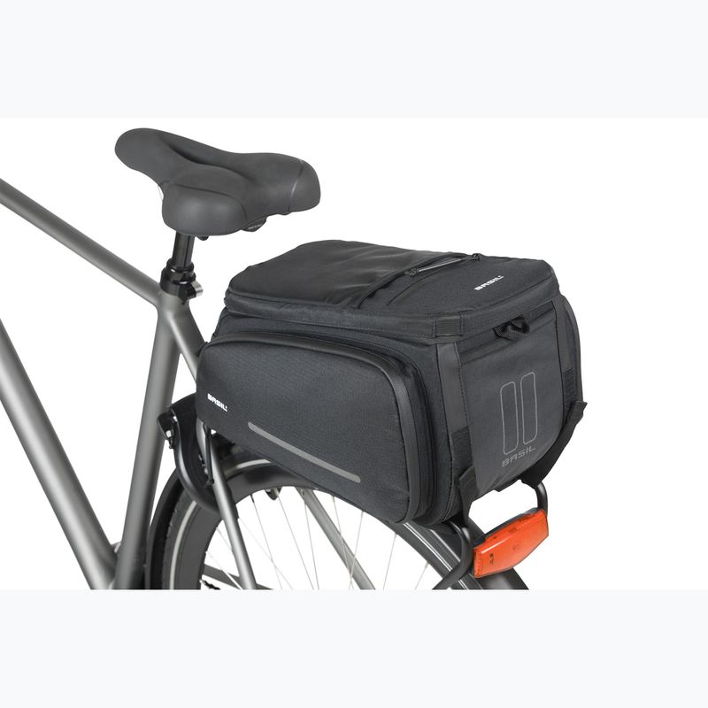 Dviračio bagažinės krepšys Basil Move Trunk Bag 10-26 l black 11