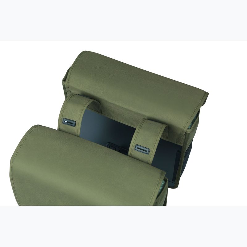 Dviračio krepšys Basil Go Double Bag 32 l dark green 3