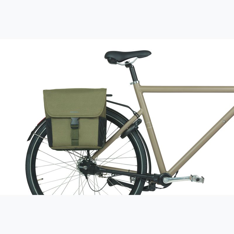 Dviračio krepšys Basil Go Double Bag 32 l dark green 6