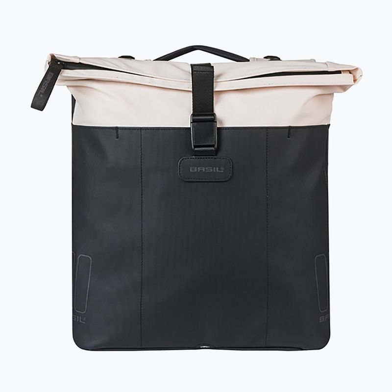 Dviračio krepšys Basil Vive Double Pannier Bag MIK 35 l off white/black 3