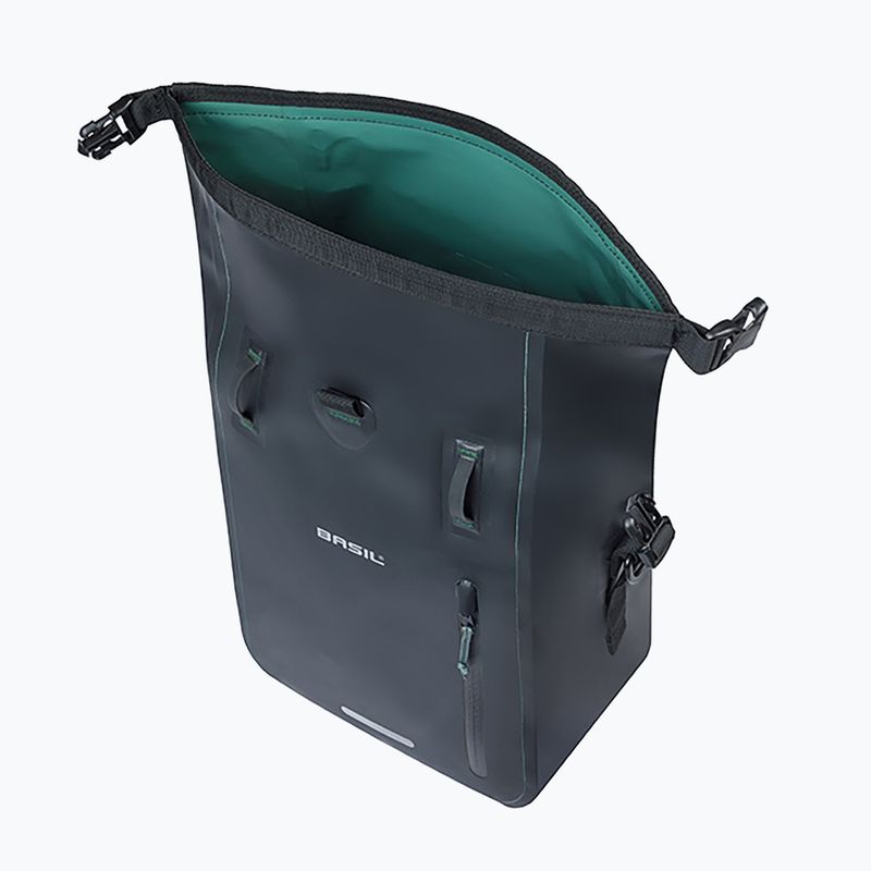 Dviračio krepšys Basil Rivo M Single Bag MIK Hooks 12-15 l black 3
