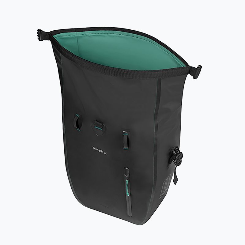 Dviračio krepšys Basil Rivo L Single Bag MIK Hooks 31 l black 4