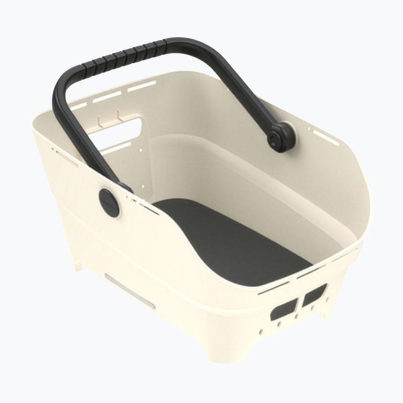 Galinis dviračio krepšys Basil Cento Neo MIK off white 2