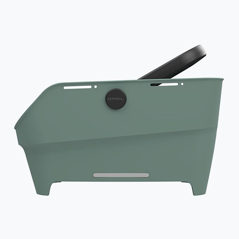 Galinis dviračio krepšys Basil Cento Neo MIK silvergreen 3