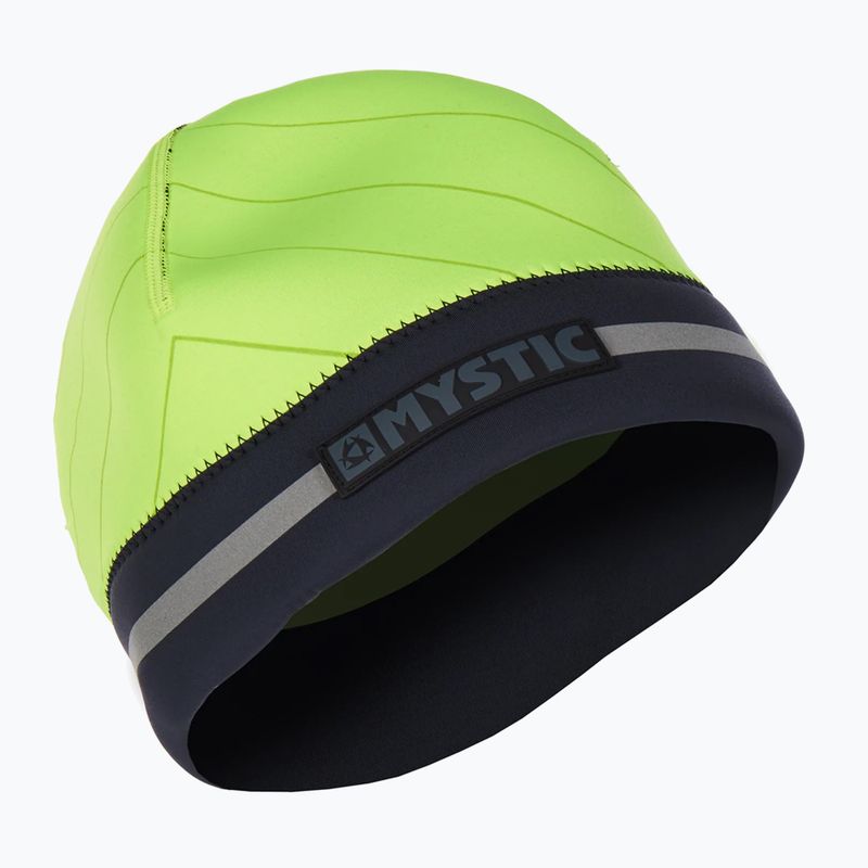 Neopreninė kepurė Mystic Neo Beanie Atspindinti 2 mm žalia 35416.190178 5