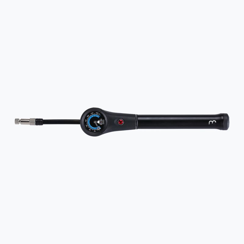 Dviračio pompa BBB Cycling DualPressure 300psi black