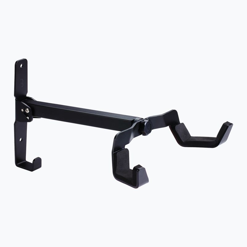 Prie sienos tvirtinamas dviračių laikiklis BBB Cycling Wallmount Deluxe black