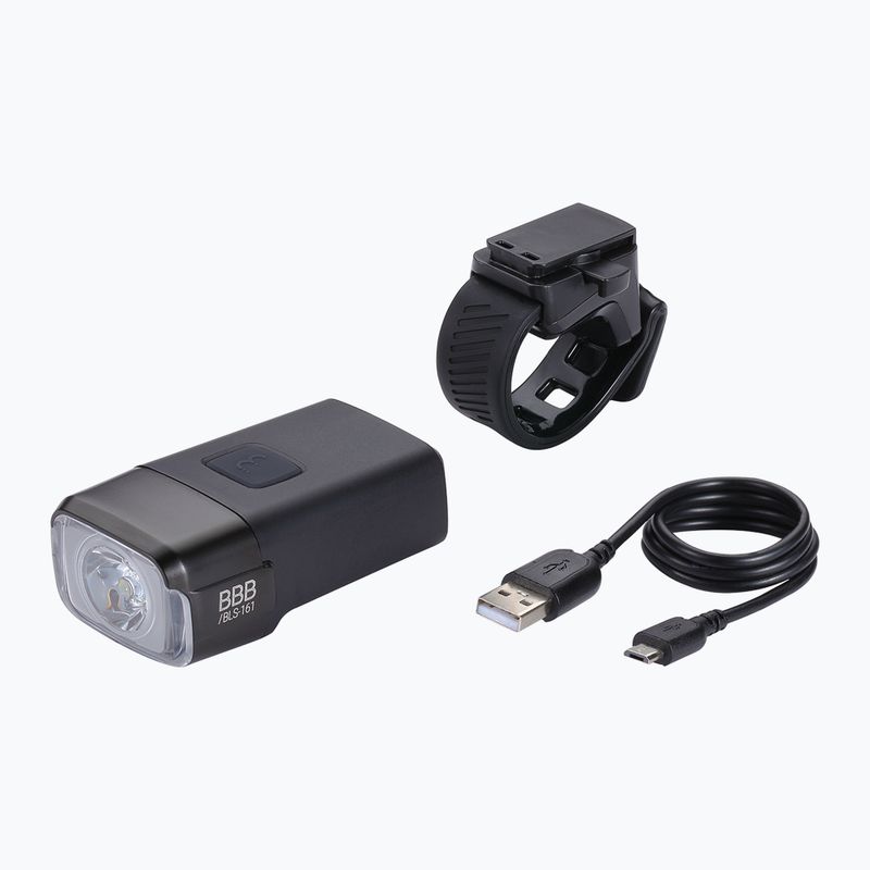 Priekinis dviračio žibintas BBB Cycling NanoStrike 600 black 8