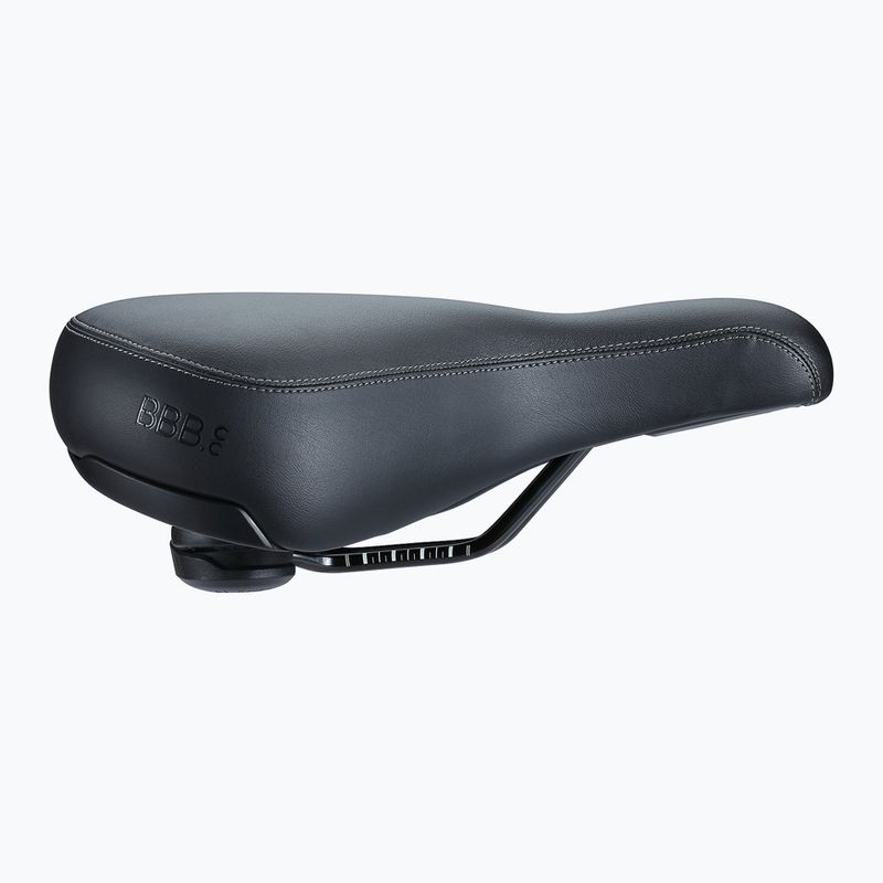 Dviračio balnelis BBB Cycling SoftShape Relaxed Anatomic 205 mm black 2