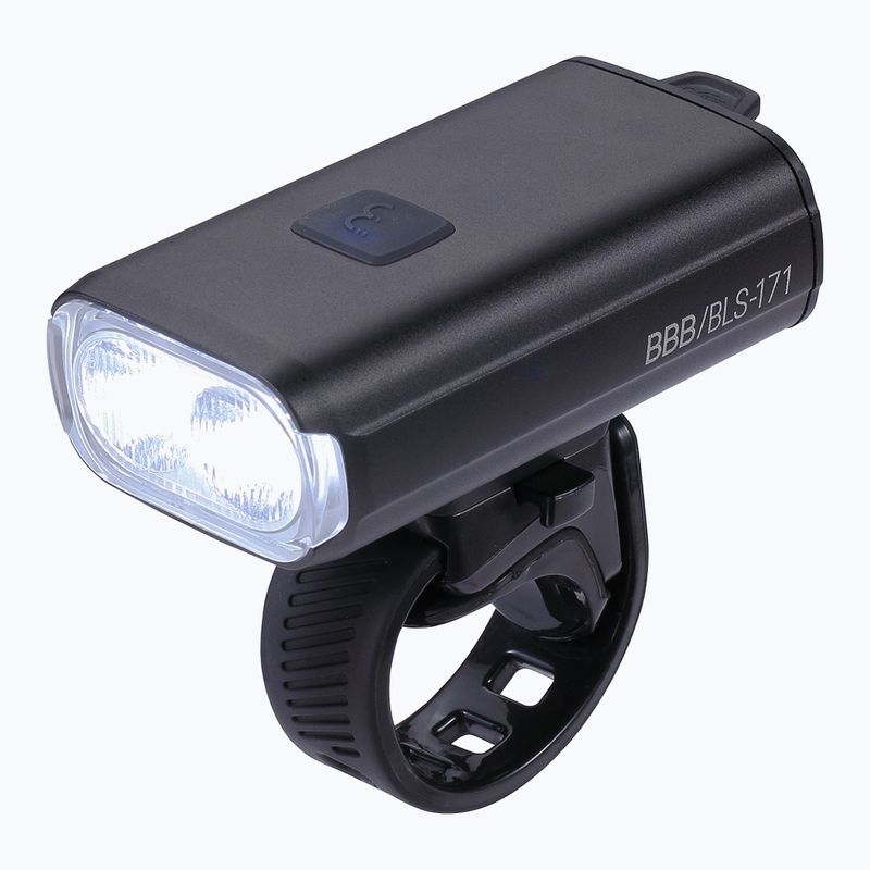 Priekinis dviračio žibintas BBB Cycling StrikeDuo 1200 black 5