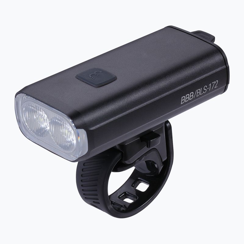 Priekinis dviračio žibintas BBB Cycling StrikeDuo 1600 black