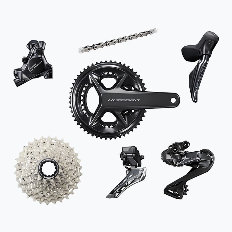 Detalių rinkinys Shimano R8170 Ultegra Di2 diskiniai stabdžiai 165mm/52x36T/11-34