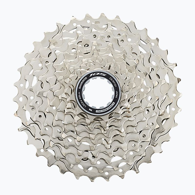 Detalių rinkinys Shimano R7100 105 Di2 Disc 165 diskiniai stabdžiai 50x34T 11-34 5