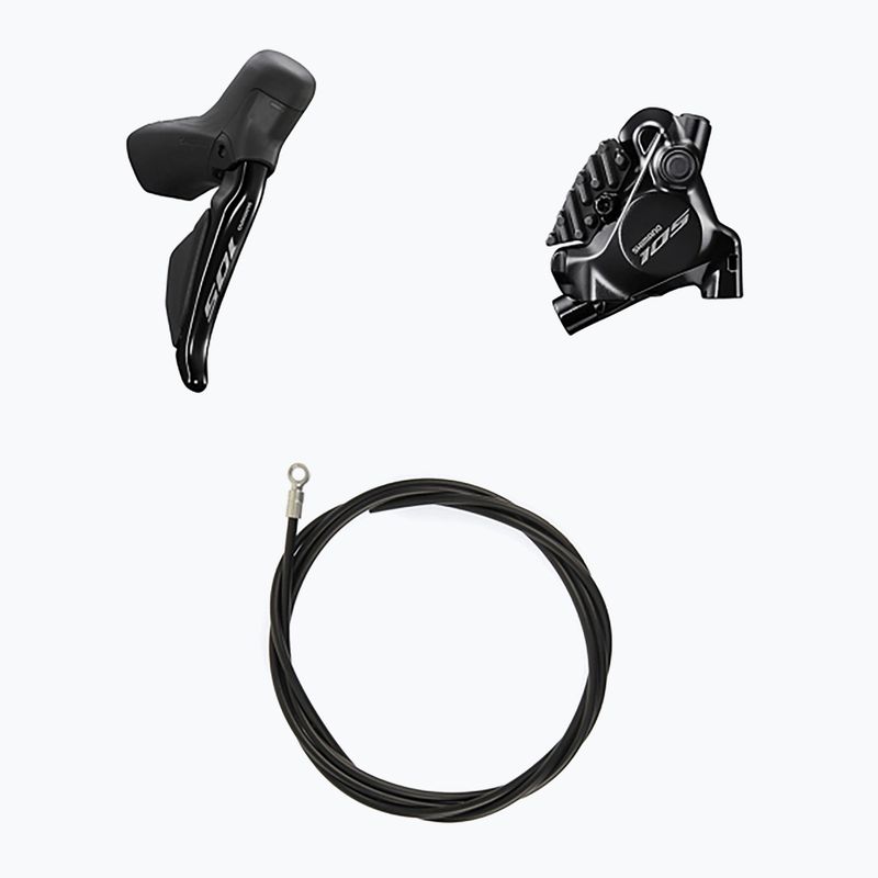Detalių rinkinys Shimano R7100 105 Di2 Disc 165 diskiniai stabdžiai 50x34T 11-34 12