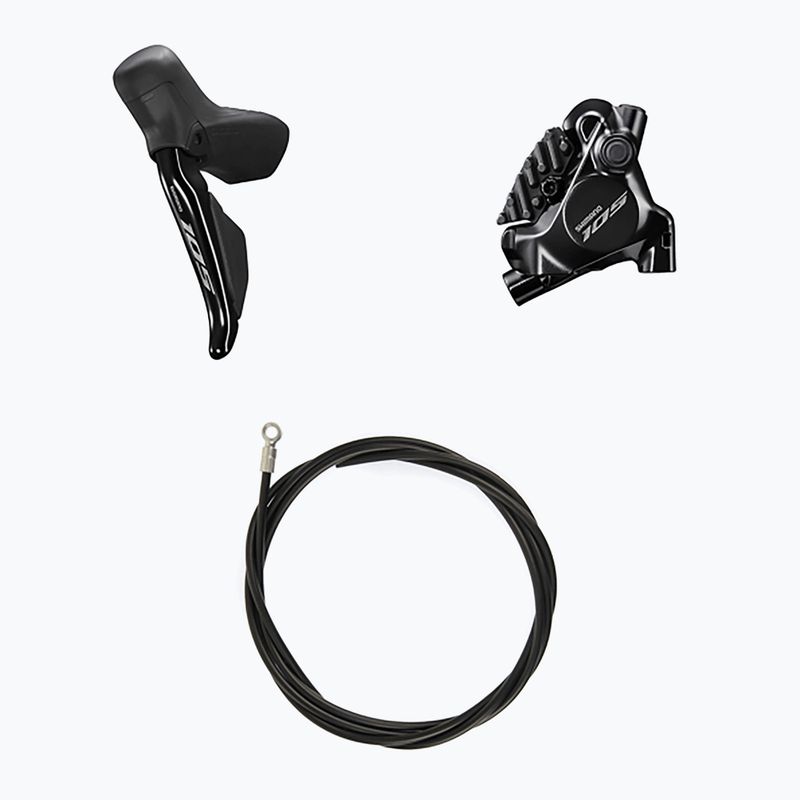 Detalių rinkinys Shimano R7100 105 Di2 Disc 165 diskiniai stabdžiai 50x34T 11-34 13