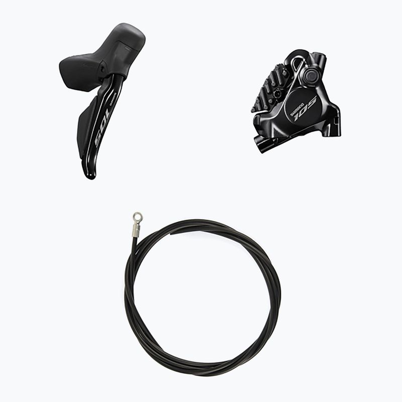 Detalių rinkinys Shimano R7100 105 Di2 Disc 170 diskiniai stabdžiai 50x34T 11-34 12