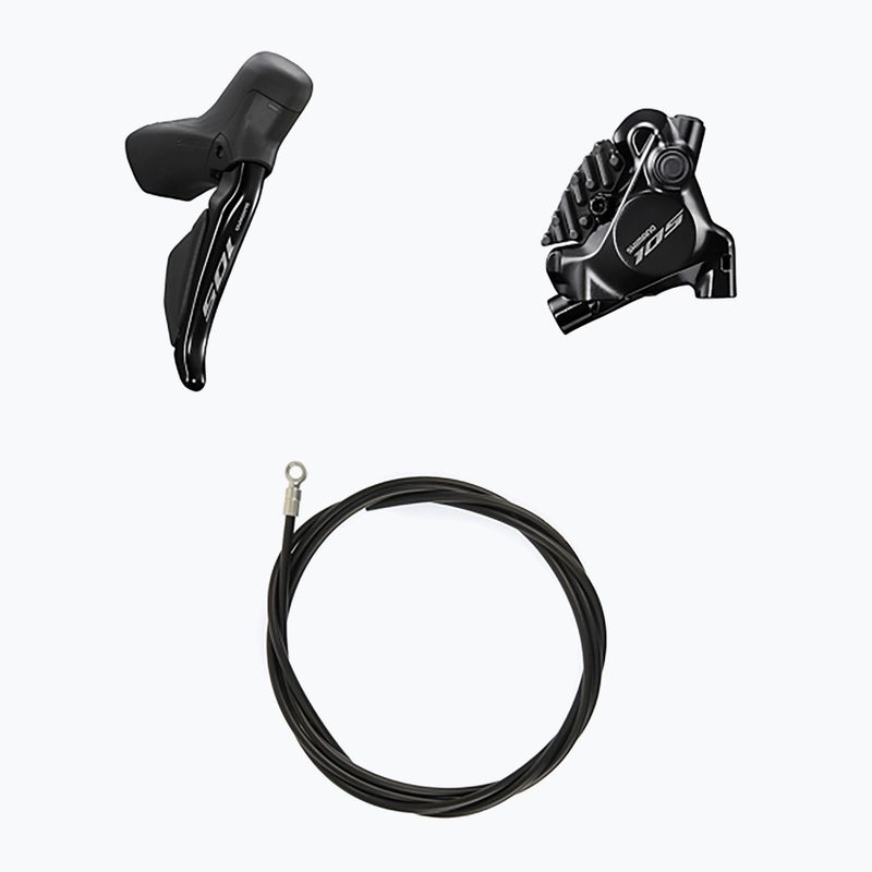 Detalių rinkinys Shimano R7100 105 Di2 Disc 165 diskiniai stabdžiai 50x34T 11-36 12