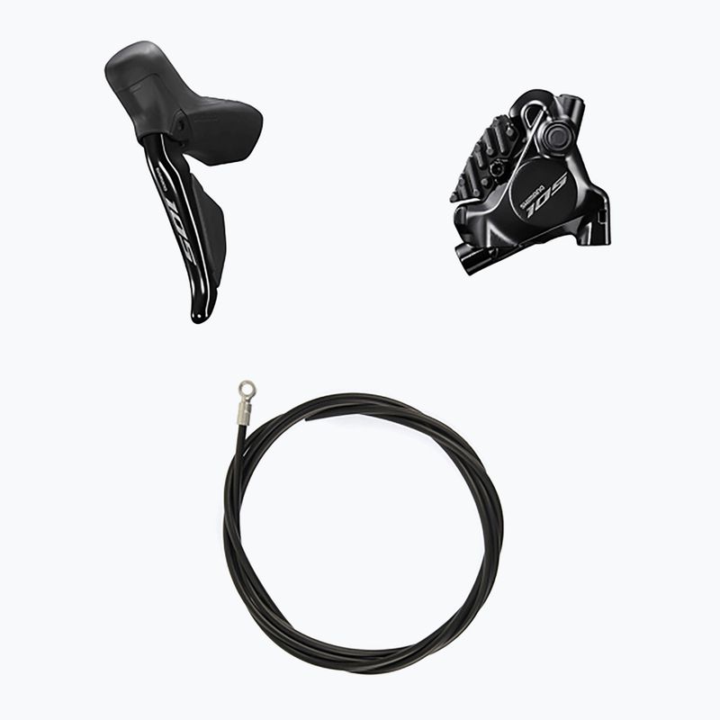 Detalių rinkinys Shimano R7100 105 Di2 Disc 165 diskiniai stabdžiai 50x34T 11-36 13