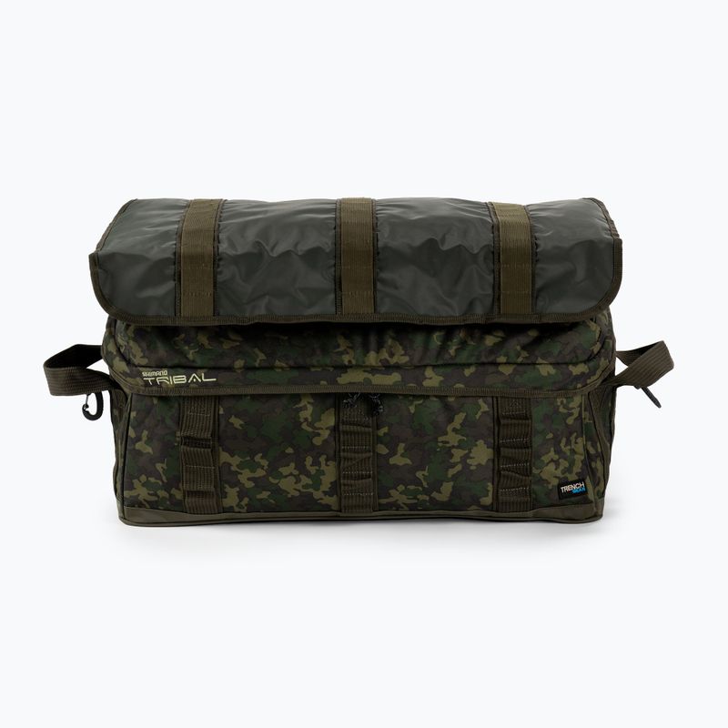Shimano Tribal Trench Gear Carryall žvejybos krepšys žalias SHTTG02 2