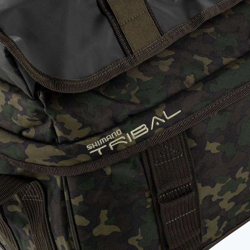 Shimano Tribal Trench Gear Carryall žvejybos krepšys žalias SHTTG02 4