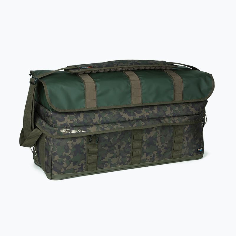 Shimano Tribal Trench Gear Carryall žvejybos krepšys žalias SHTTG02 7