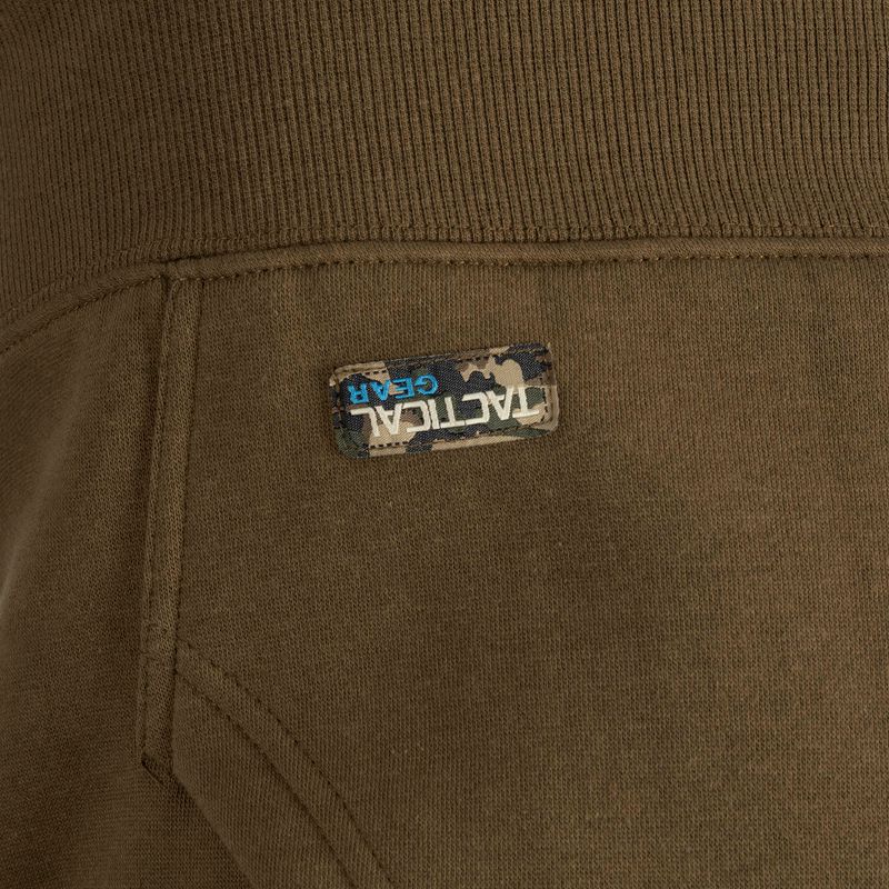 Shimano Tribal Tactical rudos spalvos žvejybinis džemperis SHTTW06M 4