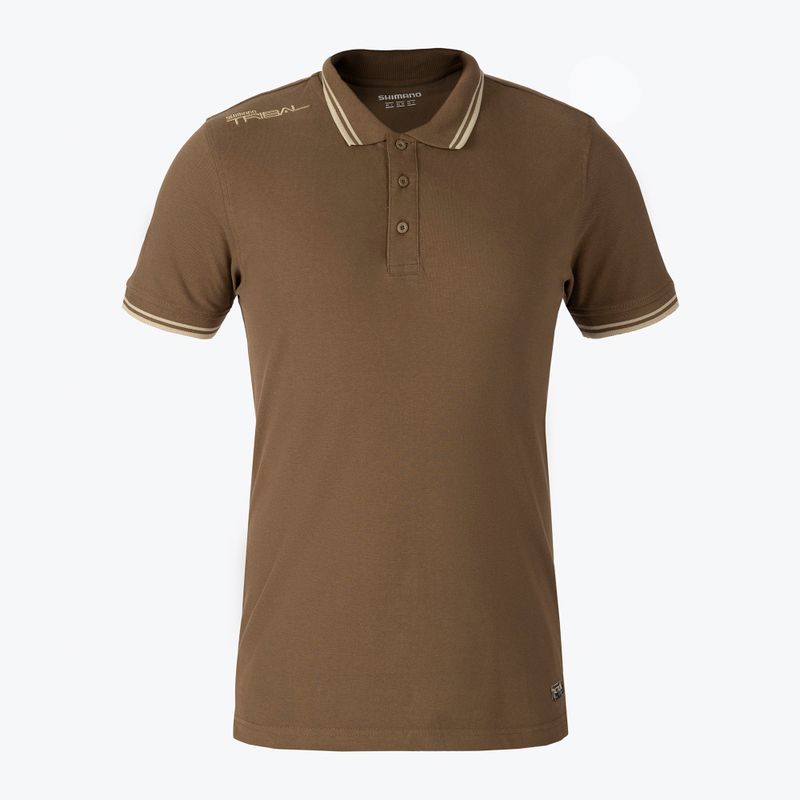 Shimano Tribal Tacnical rudi SHTTW17M polo marškinėliai