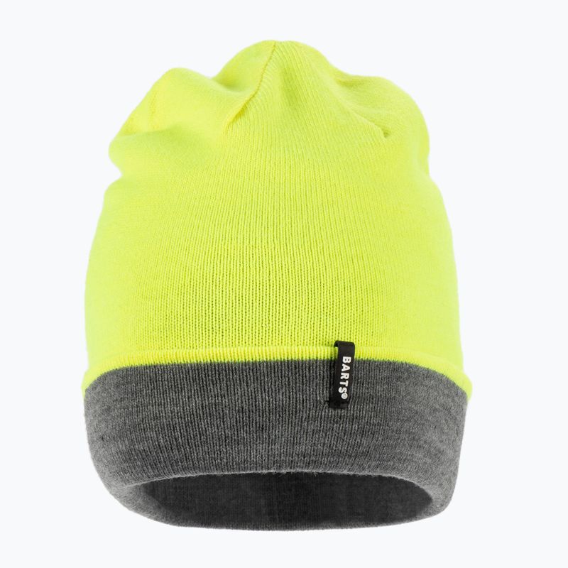 BARTS vaikiška žieminė kepurė Eclipse fluorescent yellow 3