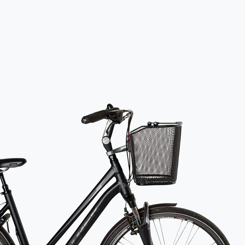 Priekinis dviračio krepšys FastRider Beemster Bike Basket Fast Lock 15 l black 2