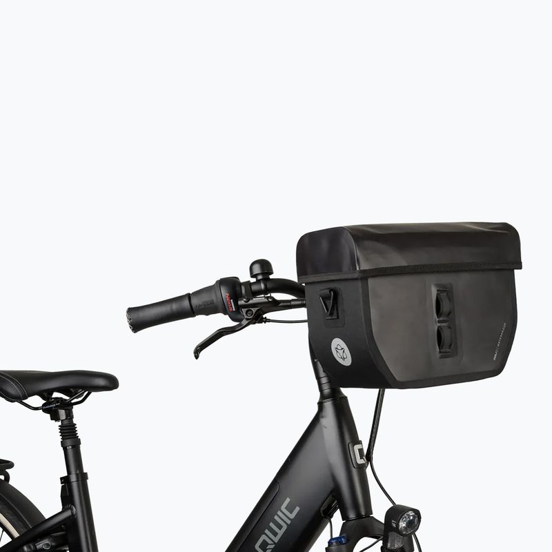 Dviračio krepšys ant vairo AGU Tech Handlebar Bag Klickfix L 8 l black 5