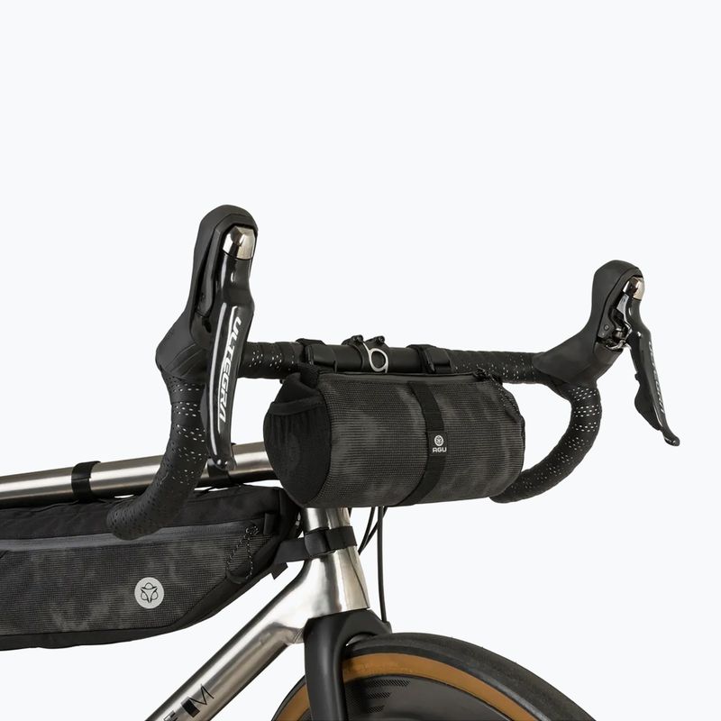 Dviračio krepšys ant vairo AGU Venture Roll Bag Handlebar Bag 1,5 l reflective mist 2