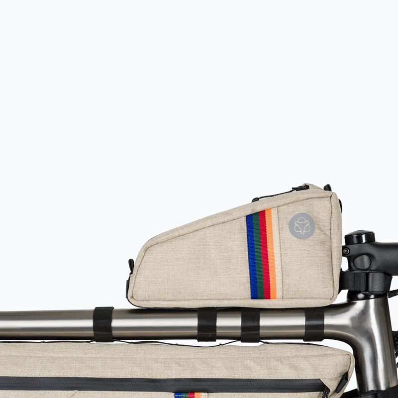 Dviračio krepšys ant rėmo AGU Venture Top-Tube Frame Bag 0,7 l vintage 3