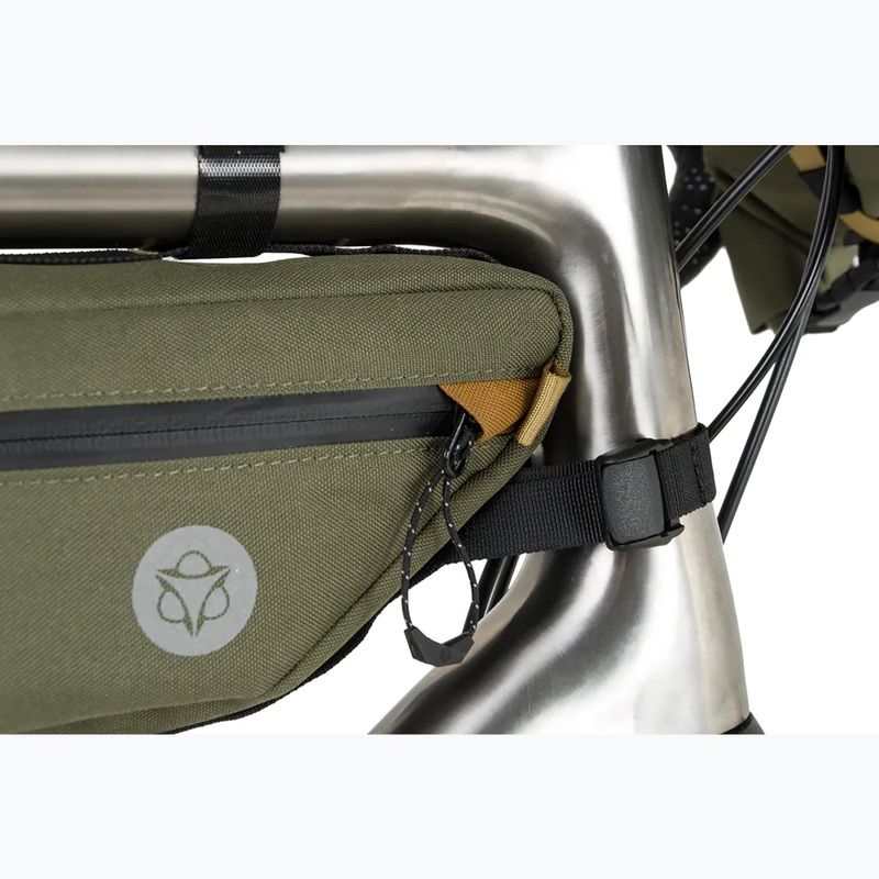 Dviračio krepšys ant rėmo AGU Venture Tube Frame Bag S 3 l army green 7