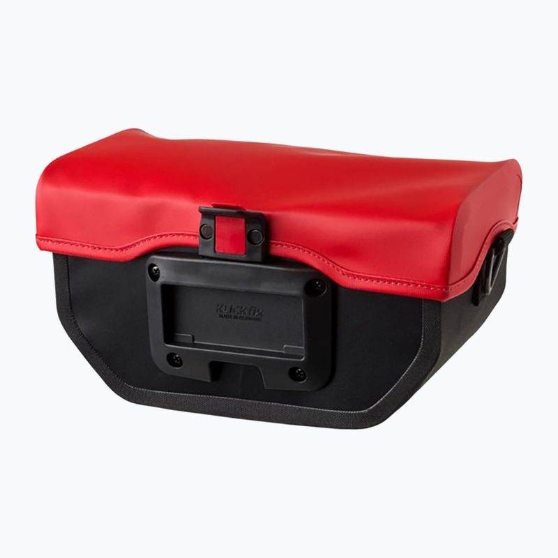 Dviračio krepšys ant vairo AGU Clean Handlebar Bag Klickfix M 5 l red 2